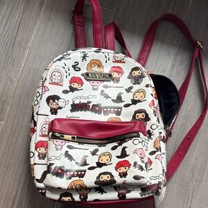 Hogwarts Kids Backpack - Red and White